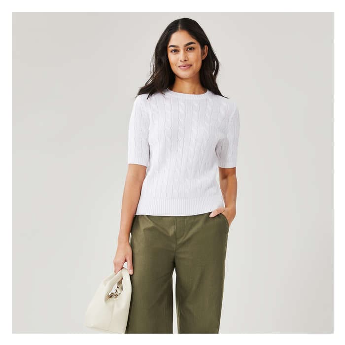 Women's Cable Knit Pullover